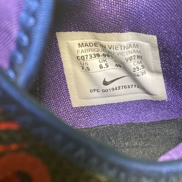 Nike CQ7339-991 PG 4 ID Basketball Sneaker Men’s Size 7.5 - Picture 5 of 6